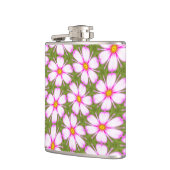 Cosmos Flowers Pattern Heupfles (Links)