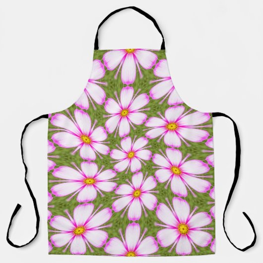 Cosmos Flowers Pattern Schort (Voorkant)