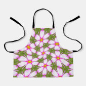 Cosmos Flowers Pattern Schort (Voorkant)