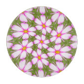 Cosmos Flowers Pattern Snijplank (Voorkant)