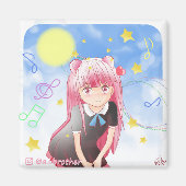 Cosmos Graduation Magnet Magneet (Voorkant)