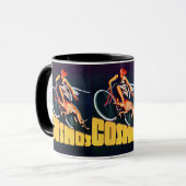 Cosmos Greyhound Bicycle Mok (Voorkant links)