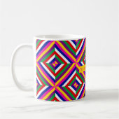 Cosmos-infinite Personalized Mug - Magenta/Yellow (Gauche)
