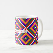 Cosmos-infinite Personalized Mug - Red/White Koffiemok (Voorkant rechts)