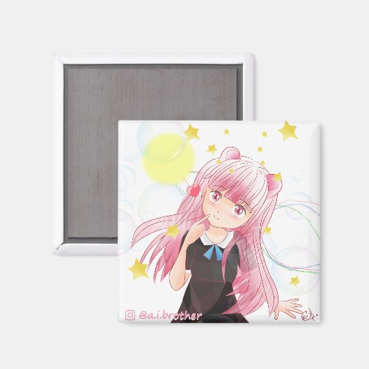 Cosmos Magnet マグネット Magneet (Voorkant / Achterkant)