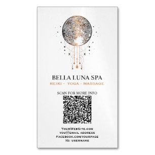 *~* Cosmos Moon Shaman Lunar Universe Magnetisch Visitekaartje