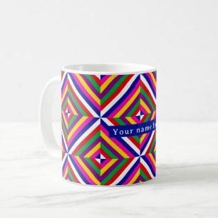 Cosmos-oneindige gepersonaliseerde mok - Wit/Blauw