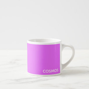 Cosmos paarse kleurnaam espresso kop