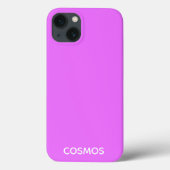 Cosmos paarse kleurnaam Hoesje-Mate iPhone case (Achterkant)