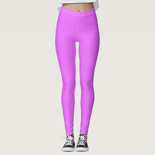 Cosmos paarse kleurnaam leggings (Voorkant)