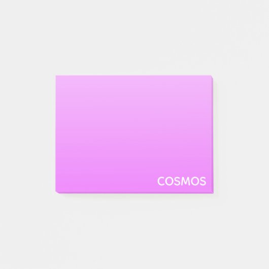 Cosmos paarse kleurnaam post-it® notes (Voorkant)