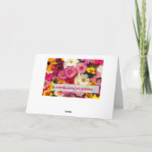 cosmos rose - carte (Dos)