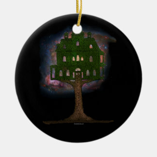 Cosmos Tree House Keramisch Ornament