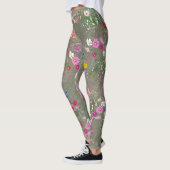 Cosmos Wilderness Wild-Flowers Leggings (Links)
