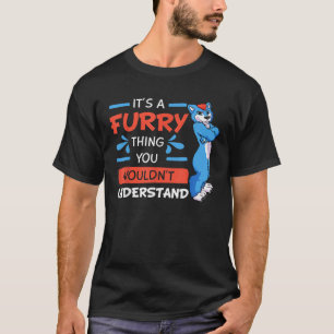 Cosplay karakters spelen kostuum anime baan Furry T-shirt