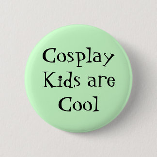 Cosplay-Kinderen zijn 'Cool Design' Ronde Button 5,7 Cm