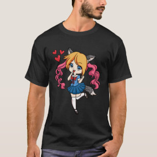 Cosplay Kostuum Spelen Cosplayer School Meisje Chi T-shirt