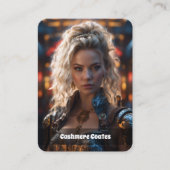 Cosplay Minimaliste Cartes de Présentation | Code  (Devant)