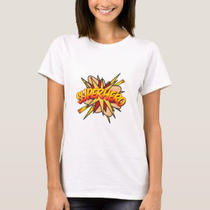 Cosplay Stripboek Pop Art SUPERHELD T-shirt