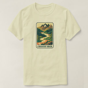 Cossatot River Arkansas Kleuren T-shirt