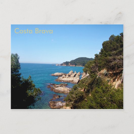 Costa Brava Sensatie Briefkaart (Voorkant)