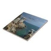 Costa Brava, Spanje landschapsfoto Tegeltje (Zijkant)