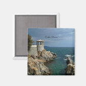 Costa Brava, Spanje schilderachtig foto Magneet (Voorkant / Achterkant)