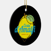 Costa d'Amalfi Lemon Italië  kust van Amalfi Keramisch Ornament (Rechts)