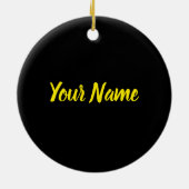 Costa d'Amalfi Lemon Italië  kust van Amalfi Keramisch Ornament (Achterkant)