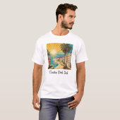 Costa del Sol Spanje - Graphic Travel T-shirt (Voorkant volledig)