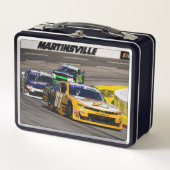 Costa Oil Racing Carson Ware Black Metal Lunchbox (Devant)