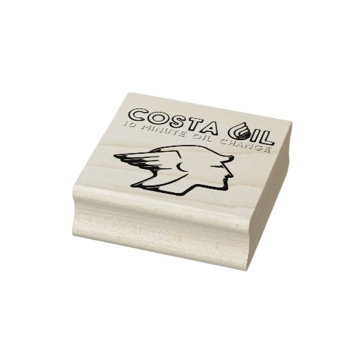 Costa Oil Stamp Rubberstempel (Stempel)