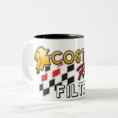 Costa Olie Filtert Twee Tone Mok (Voorkant links)