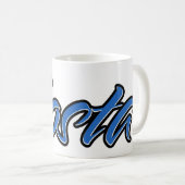 Costa Prénom Blue Tasse (Devant droit)