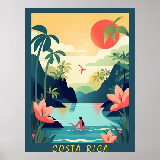 COSTA RICA #1 POSTER (Voorkant)