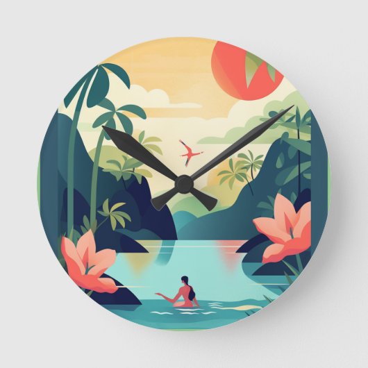 COSTA RICA #1 RONDE KLOK (Voorkant)