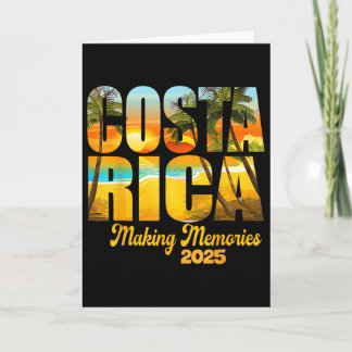 Costa Rica 2025 Herinneringen Maken Matching Famil Kaart