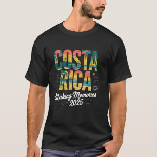 Costa Rica 2025 Herinneringen Maken Overeenkomende T-shirt