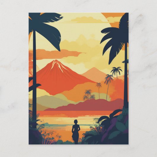 COSTA RICA #2 BRIEFKAART (Voorkant)