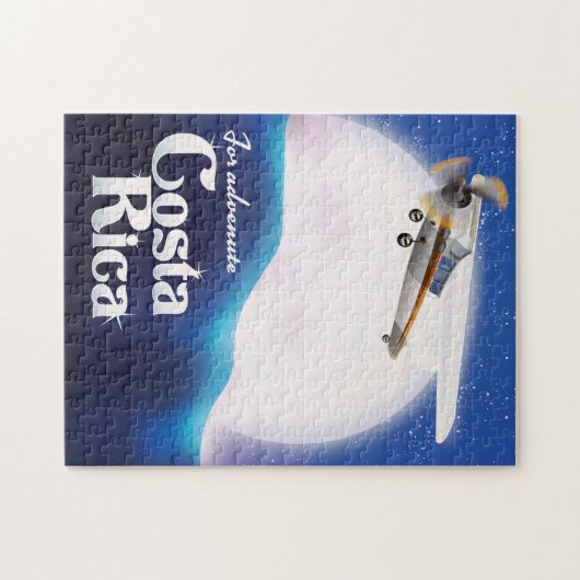 Costa rica Adventure Moonreisposter Legpuzzel (Horizontaal)