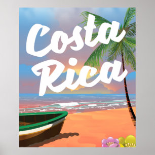 Costa Rica Beach Poster