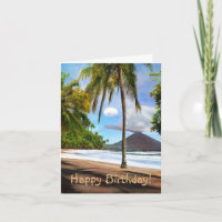 Costa Rica Birthday Kaart