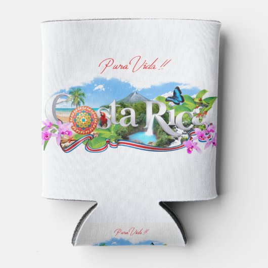 Costa Rica Blikjeskoeler (Voorkant)