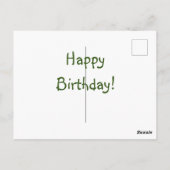 Costa Rica Briefkaart (Achterkant)