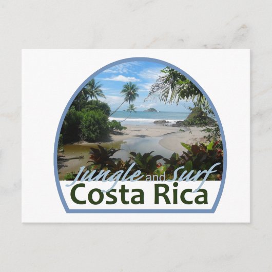 Costa Rica Briefkaart (Voorkant)