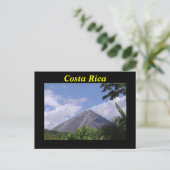 Costa Rica briefkaart (Staand voorkant)
