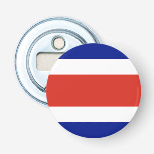 Costa Rica burger vlag Button Flesopener