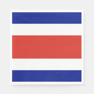 Costa Rica burger vlag Servet