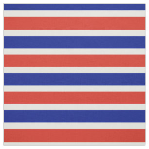 Costa Rica burger vlag Stof