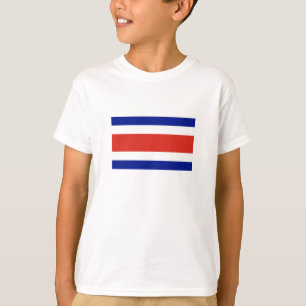 Costa Rica burger vlag T-shirt
